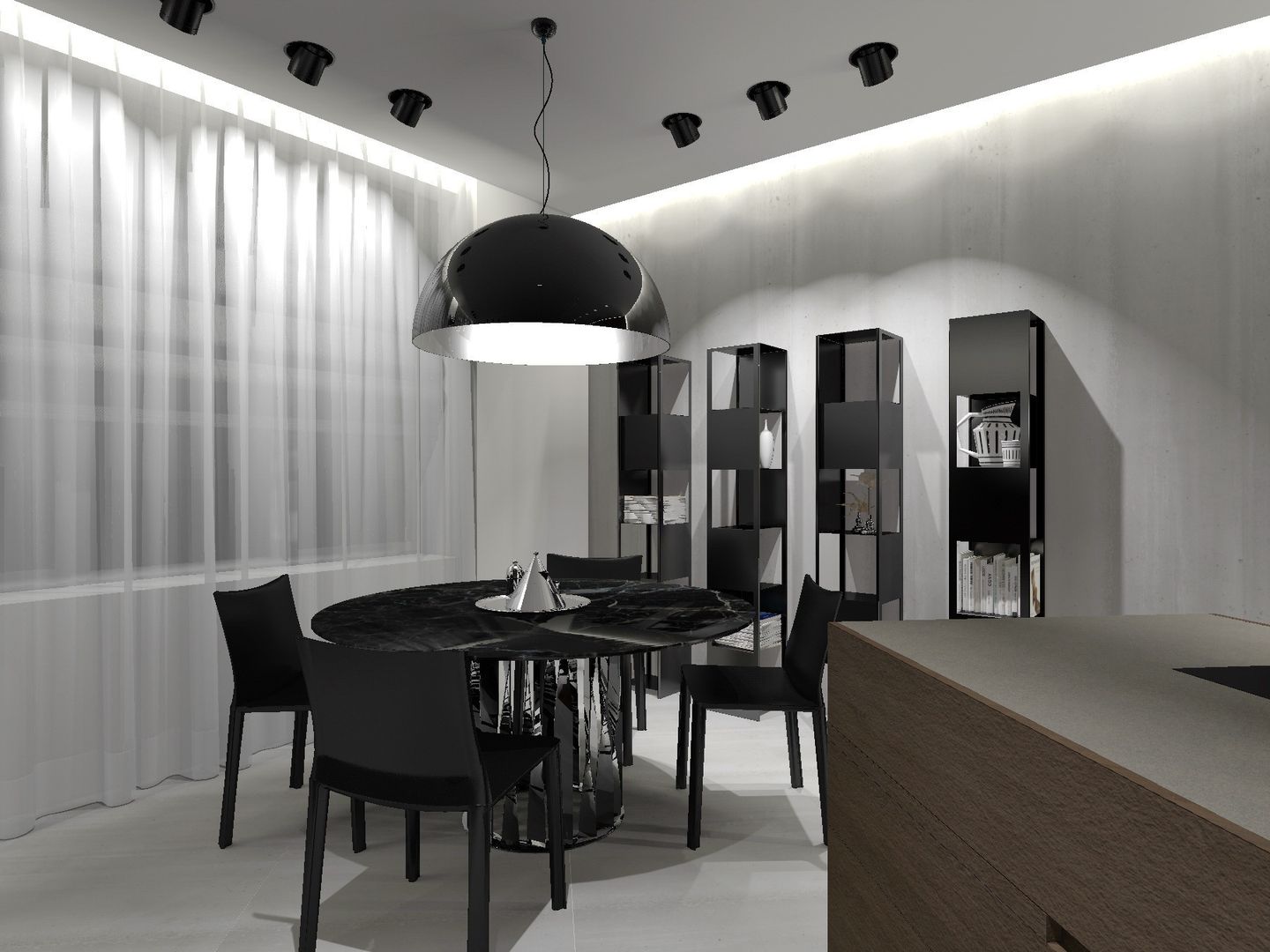 homify Minimalist dining room