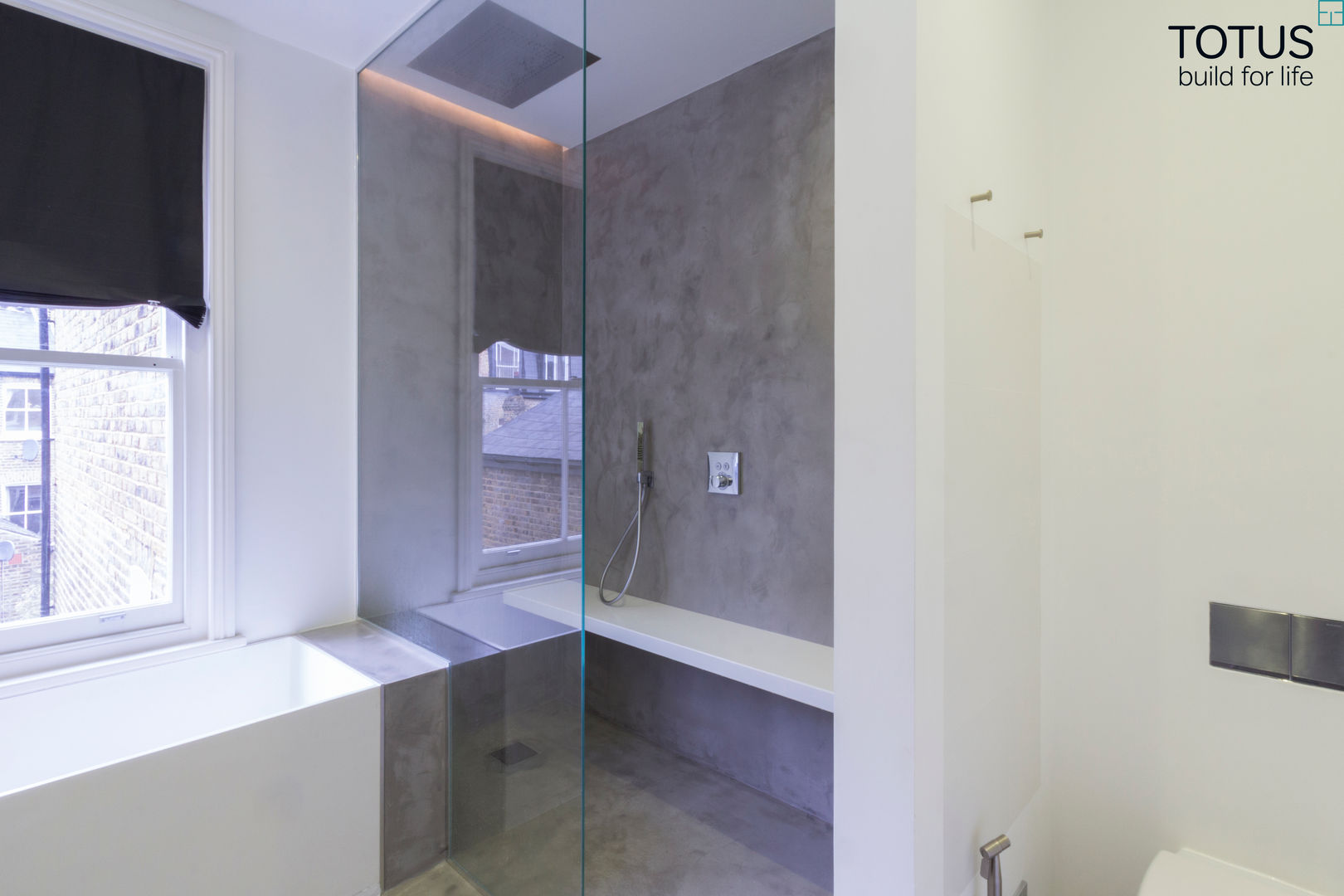 Property Renovation and Extension, Clapham SW11, TOTUS TOTUS Modern style bathrooms