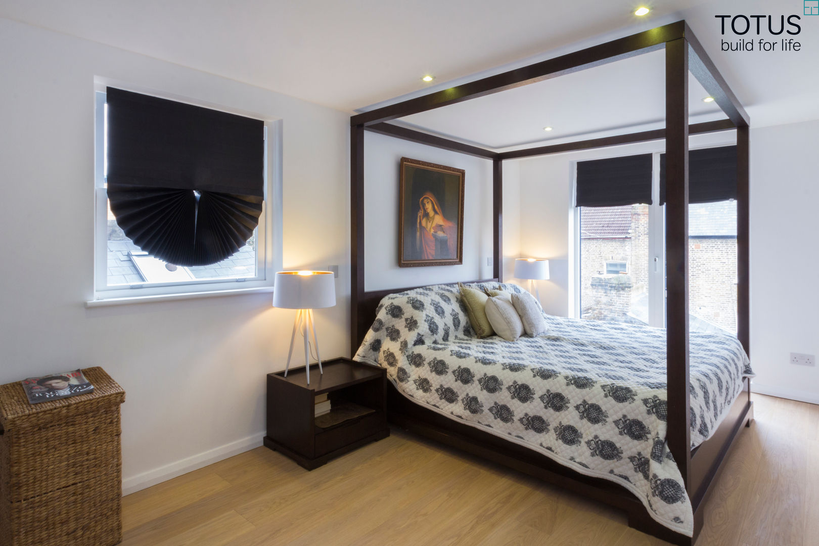 Property Renovation and Extension, Clapham SW11, TOTUS TOTUS Modern style bedroom