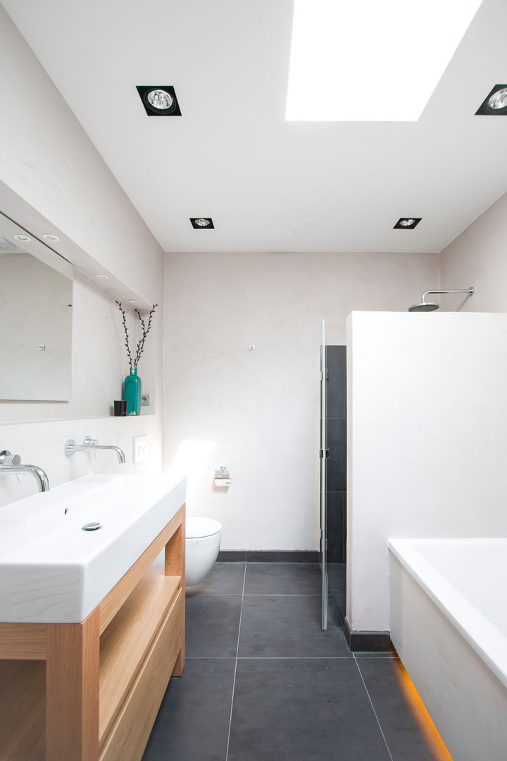 Maisonnette Apollobuurt Amsterdam , Hoope Plevier Architecten Hoope Plevier Architecten Modern Bathroom