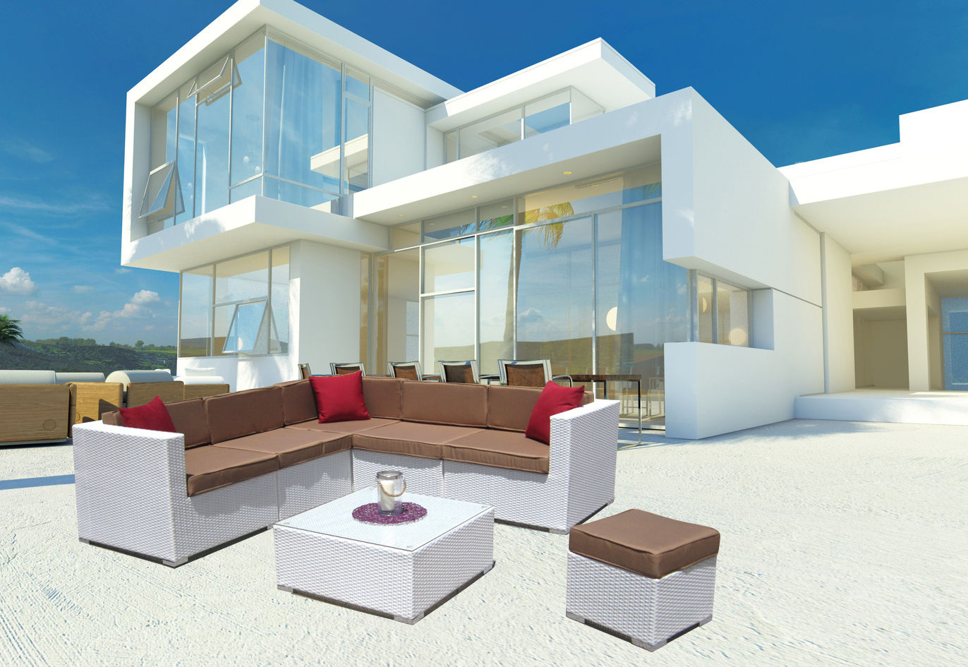 Arredo Giardino Rattan: Online su Luxurygarden.it, LuxuryGarden.it LuxuryGarden.it Modern terrace Furniture
