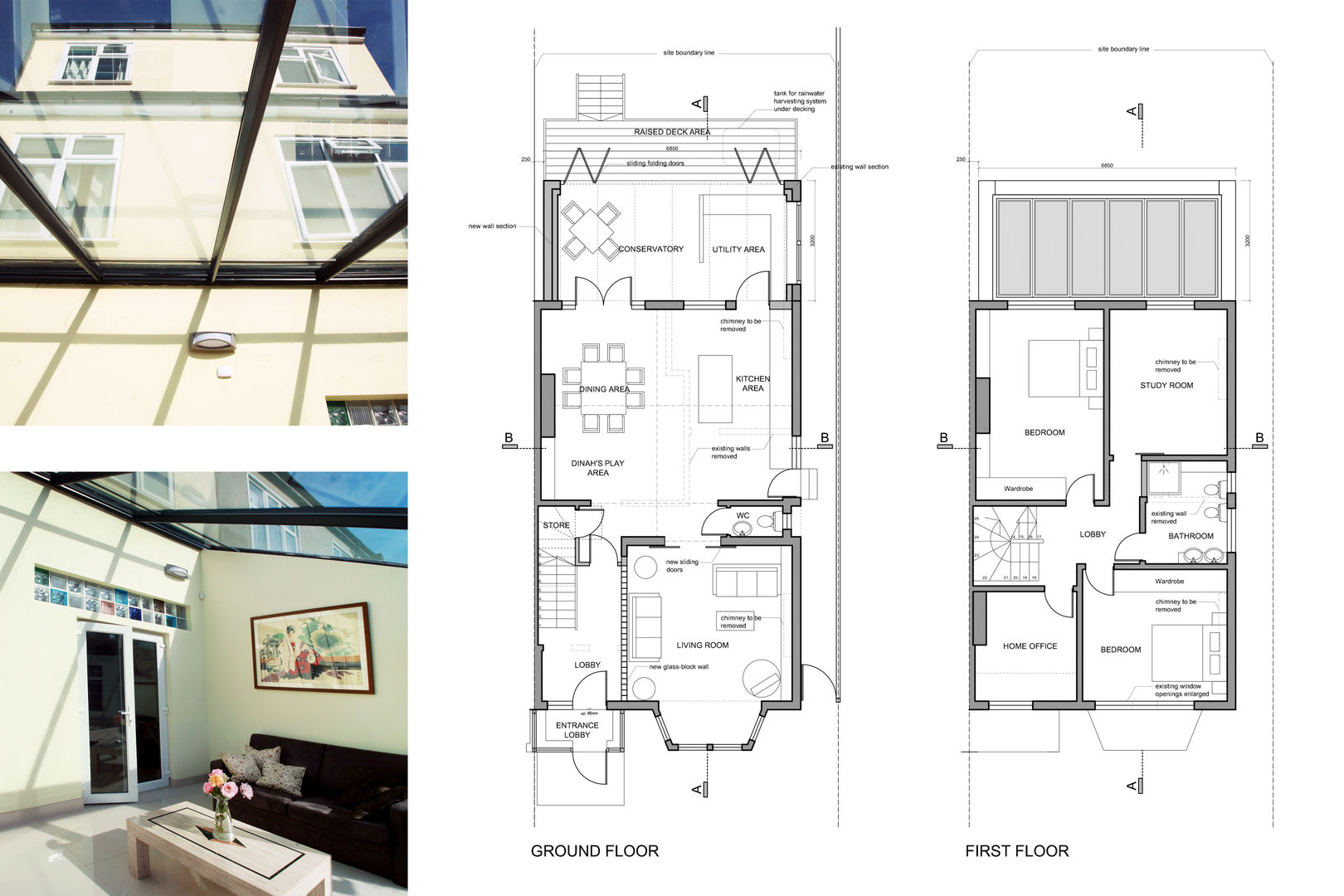 حديث تنفيذ GOAStudio London residential architecture limited , حداثي