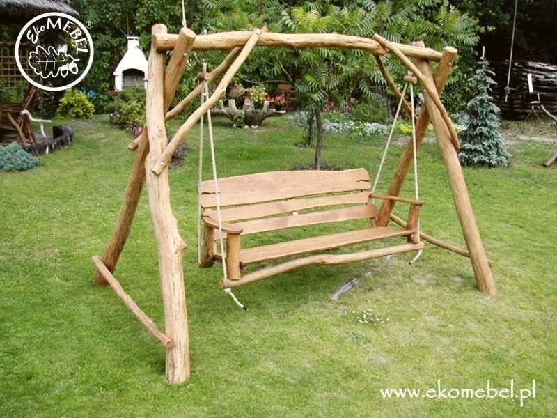 Huśtawki ogrodowe, Ekomebel - dębowe meble ogrodowe Ekomebel - dębowe meble ogrodowe Garden Swings & play sets