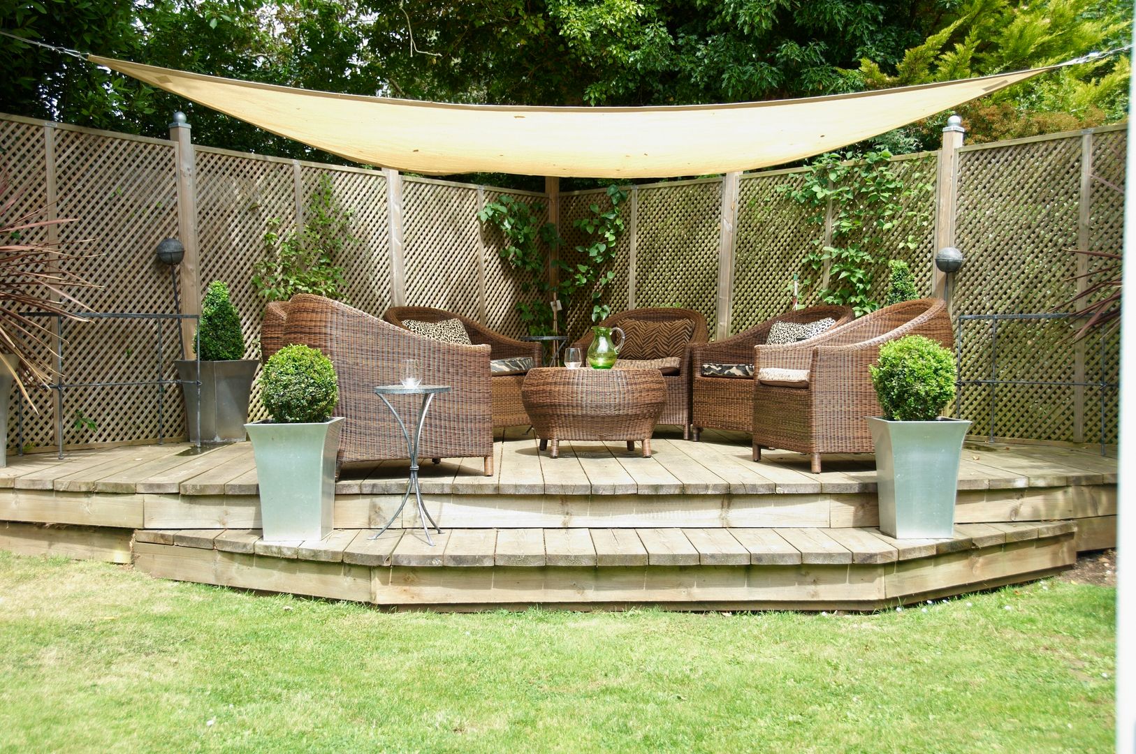 Garden furniture Lothian Design Jardins coloniais Mobiliário