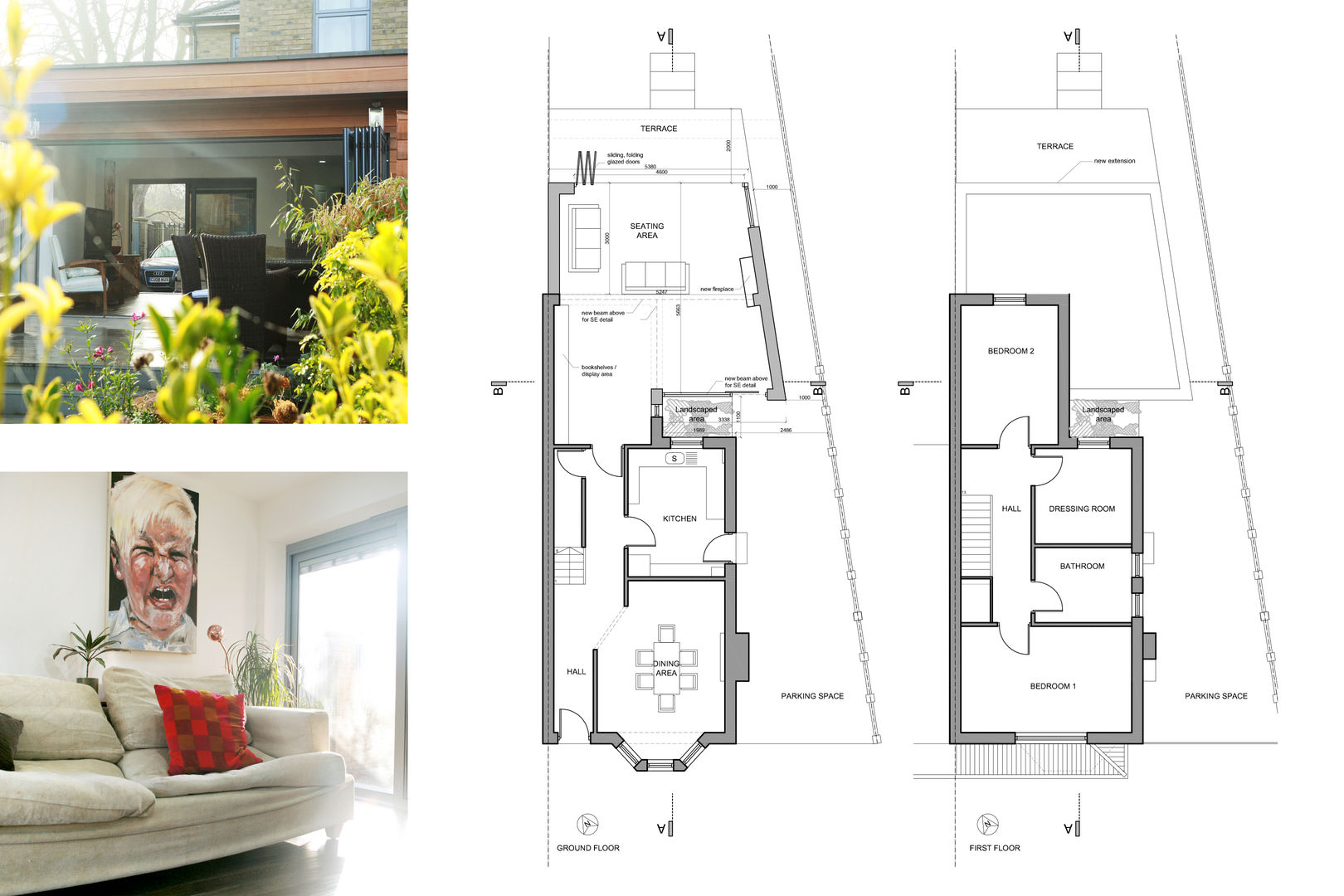 حديث تنفيذ GOAStudio London residential architecture limited, حداثي