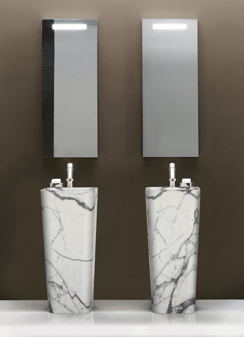 CONO | Entity Bathroom Collection, Marmi Serafini Marmi Serafini Modern bathroom Sinks