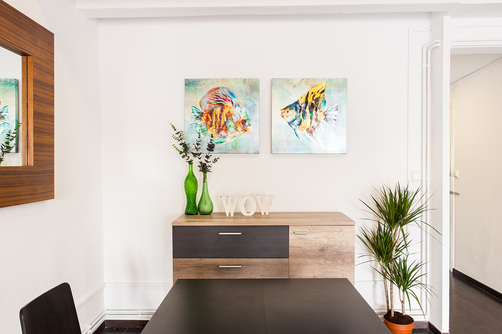 Home Staging para Alquilar una Vivienda en Barcelona, Markham Stagers Markham Stagers Salas de jantar modernas