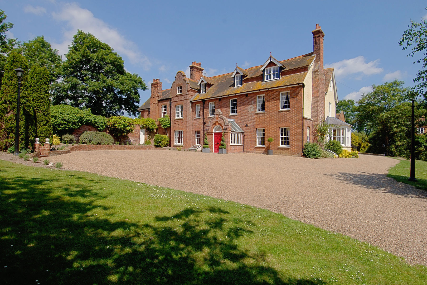 A major conservation project at Bossington House, a fine Grade II: Adisham Kent, Lee Evans Partnership Lee Evans Partnership 컨트리스타일 주택