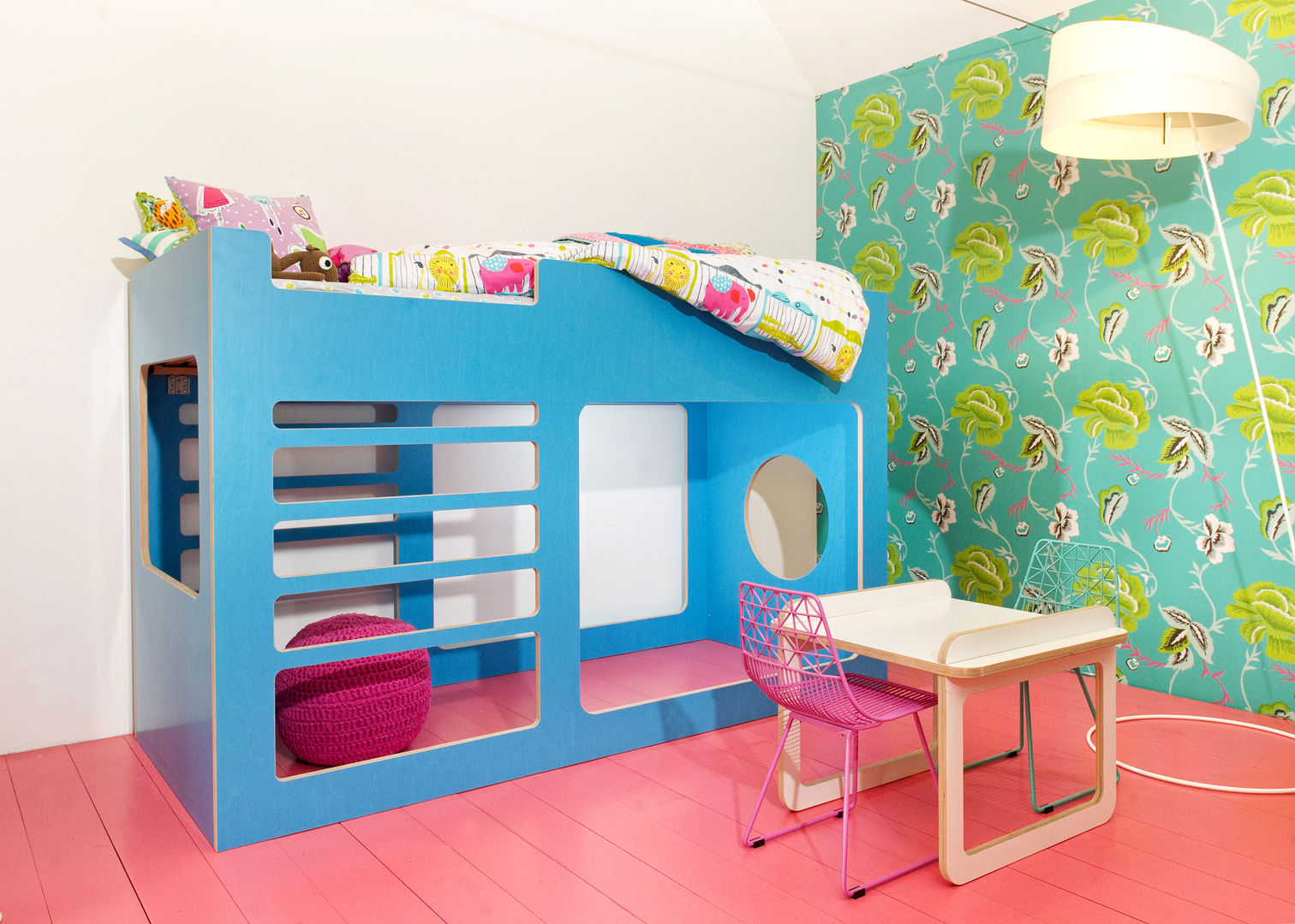 LALILU Kinderhochbett, Designteil Designteil Chambre d'enfant scandinave Lits & Berceaux