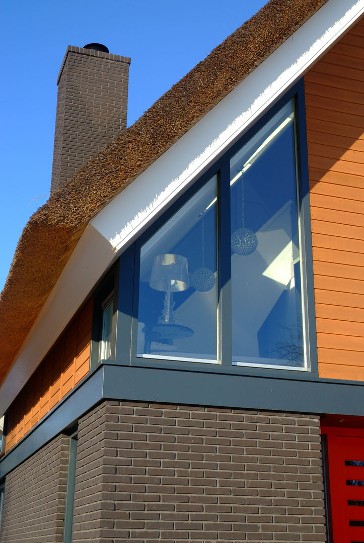 Voorgevel, Detail MEF Architect Moderne huizen