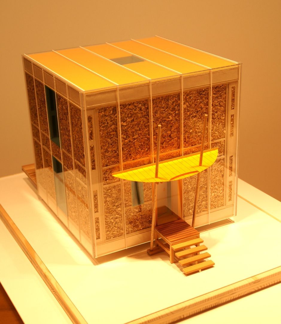 Straw Box und Crystal Box, Architektur und Geomantie Architektur und Geomantie Nhà phong cách Bắc Âu