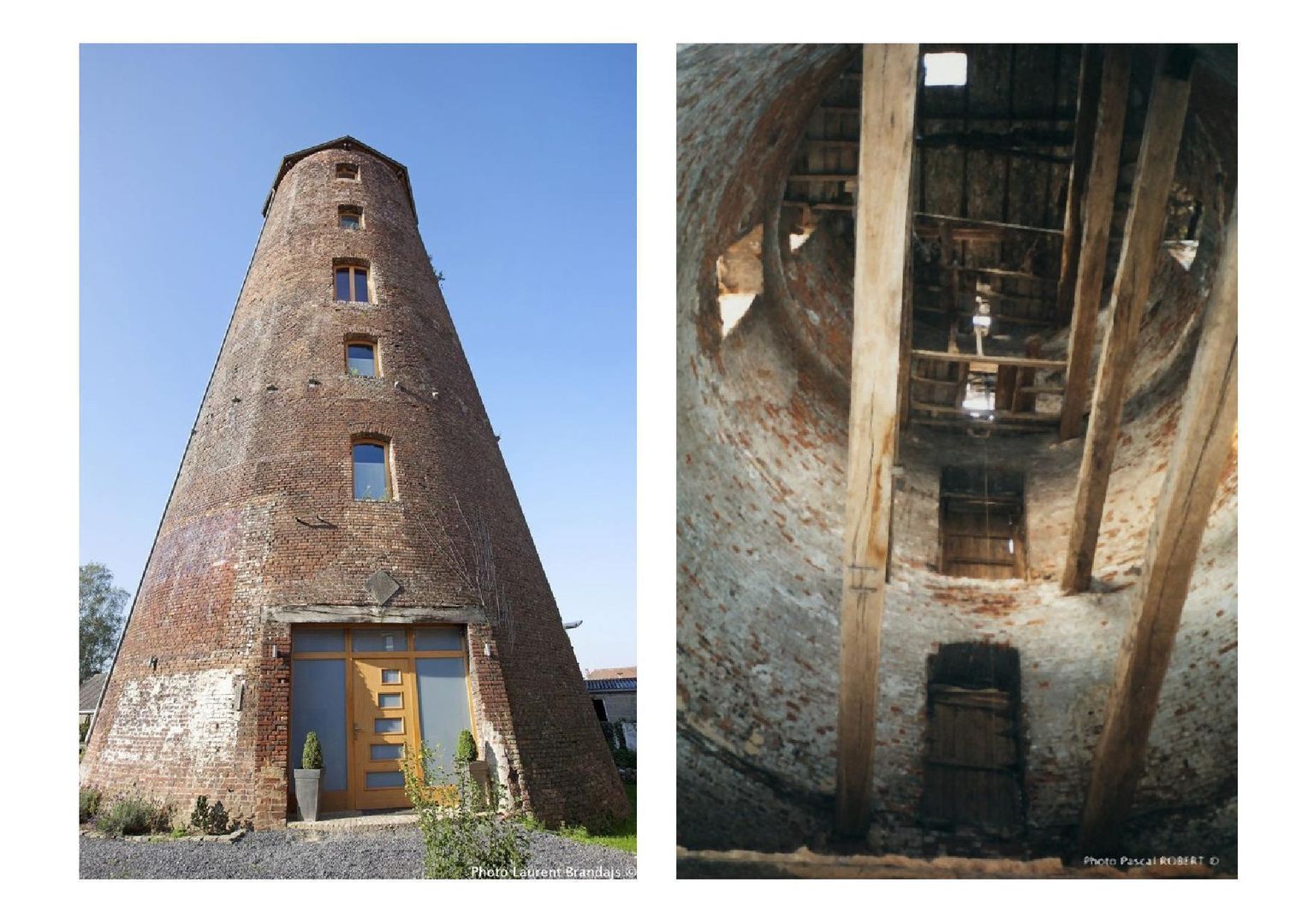 Réhabilitation d’un ancien moulin à vent en habitation - Hainaut - Belgique, Draw&dO Draw&dO