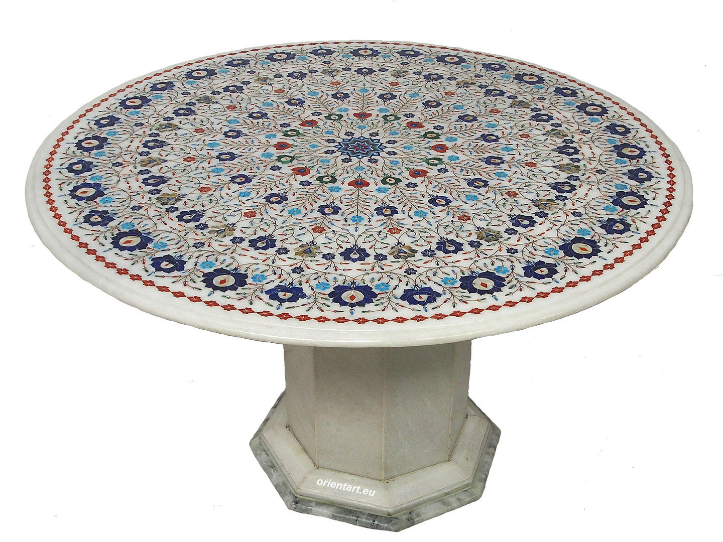 Pietra-Dura-Tische, Kabul Gallery Kabul Gallery Living room Stone Side tables & trays