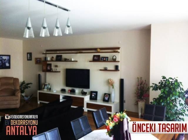 A'dan Z'ye Salon yenilememiz, Ev Dekorasyonu Antalya Ev Dekorasyonu Antalya 地中海デザインの リビング