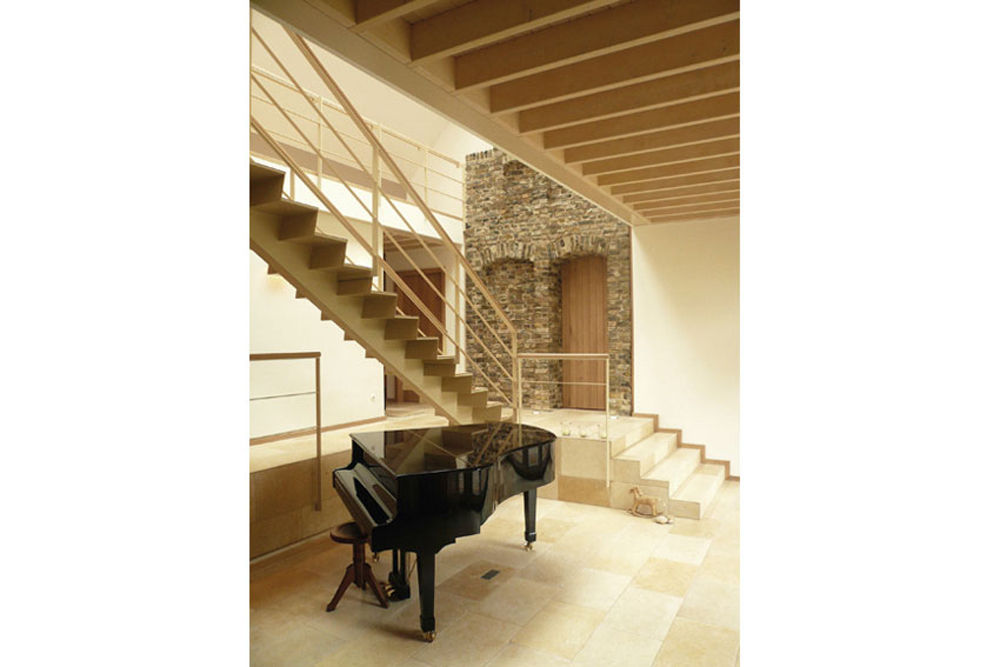 Haus am Schwielowsee, wolff:architekten wolff:architekten Wohnzimmer im Landhausstil