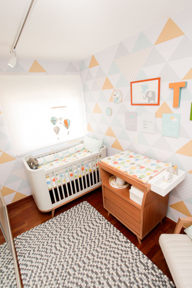 Um up na decoração , Uaua Baby Uaua Baby Dormitorios infantiles de estilo moderno