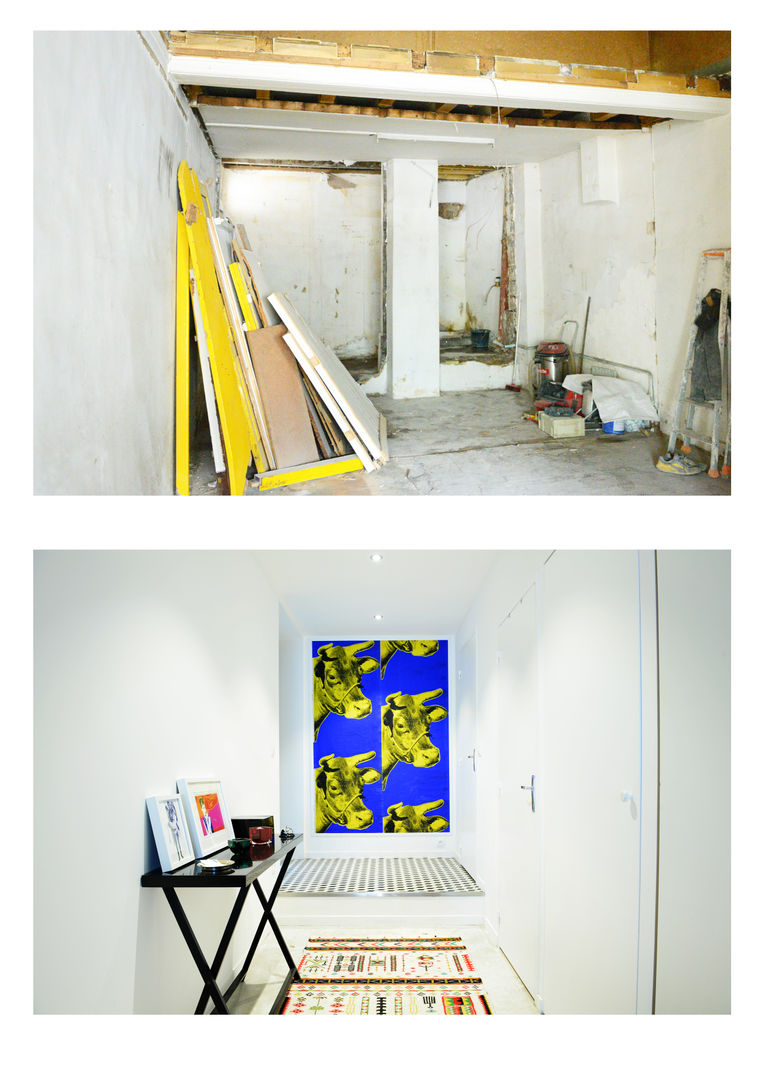 Transformation d'un atelier d'artisan en loft duplex, le songe du miroir photographe le songe du miroir photographe