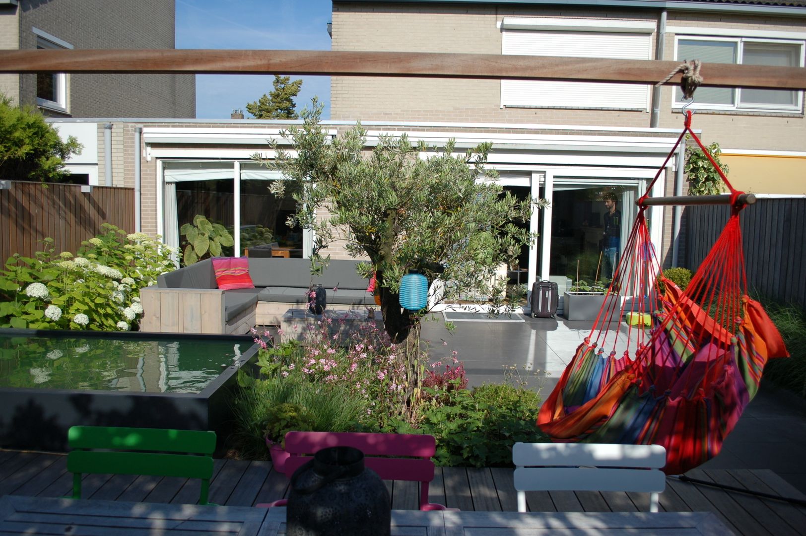 Strakke tuin Ibiza-style in Amstelveen, Biesot Biesot Jardines de estilo mediterráneo