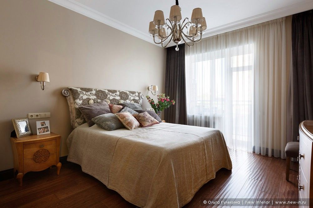 Квартира на Петроградке в колониальном стиле, Ольга Кулекина - New Interior Ольга Кулекина - New Interior Colonial style bedroom