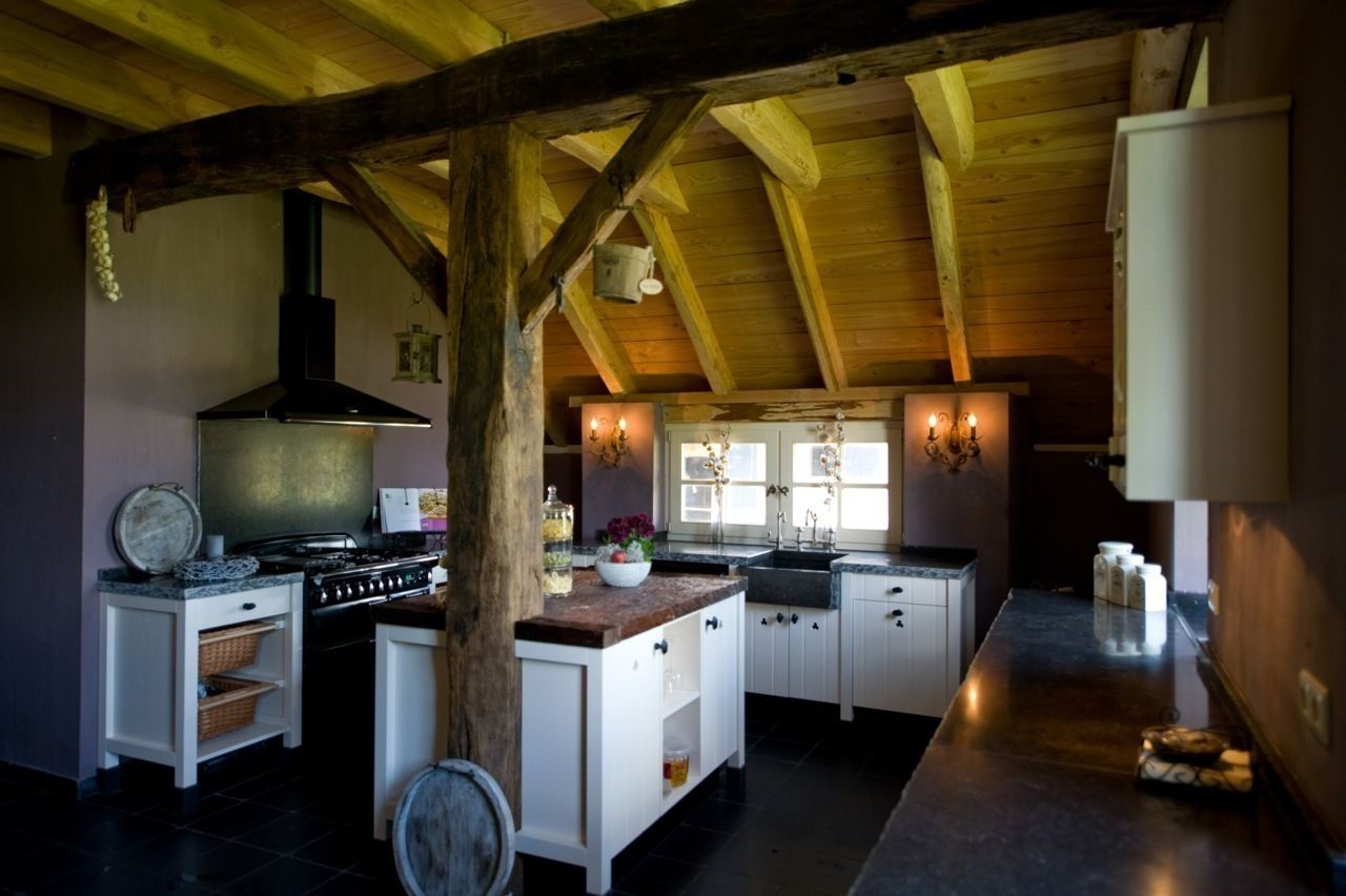 Project Arrien, de Lange keukens de Lange keukens Country style kitchen