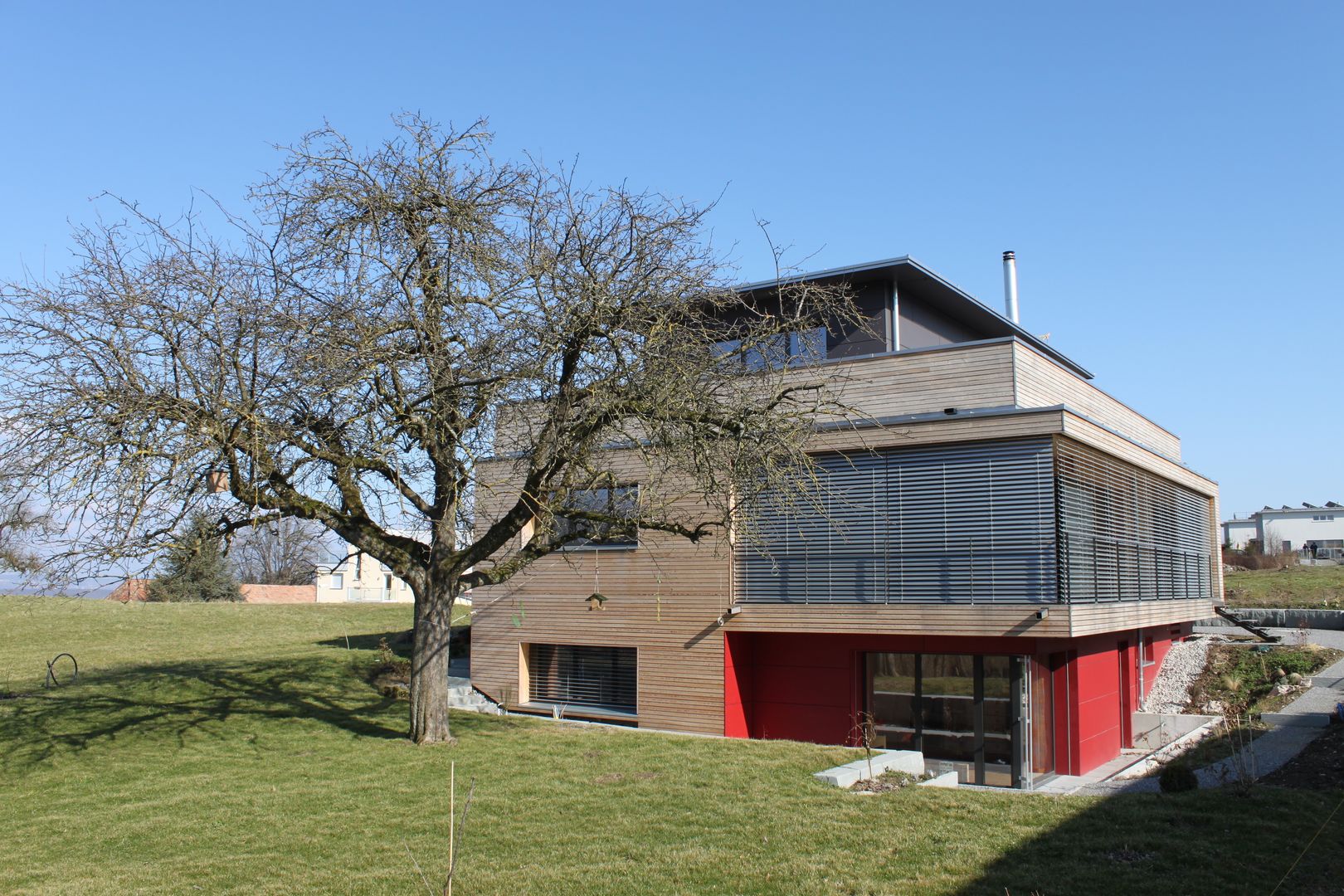 Neubau Einfamilienhaus als Passivhaus, ANB Architekten AG ANB Architekten AG Modern houses