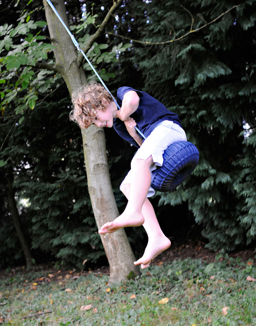 Brave Monkey Swing twisting Brave Toys Nowoczesny ogród Huśtawki i place zabaw