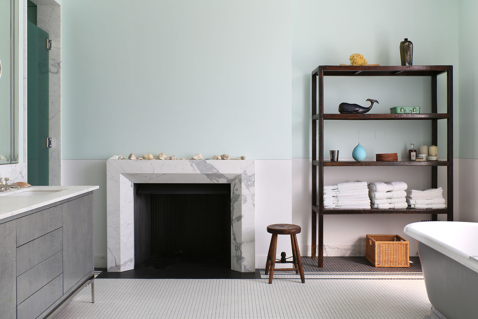 Notting Hill home, Alex Maguire Photography Alex Maguire Photography Minimalist bathroom