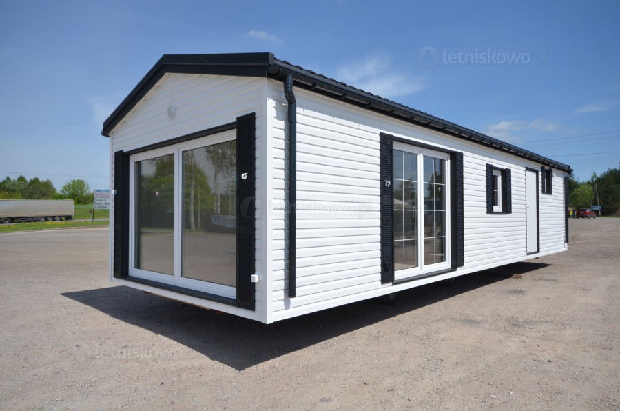 Domki mobilne 12x4m w różnych konfiguracjach, Letniskowo.pl Garkowski, Solka, Spółka Komandytowa Letniskowo.pl Garkowski, Solka, Spółka Komandytowa Prefabricated home