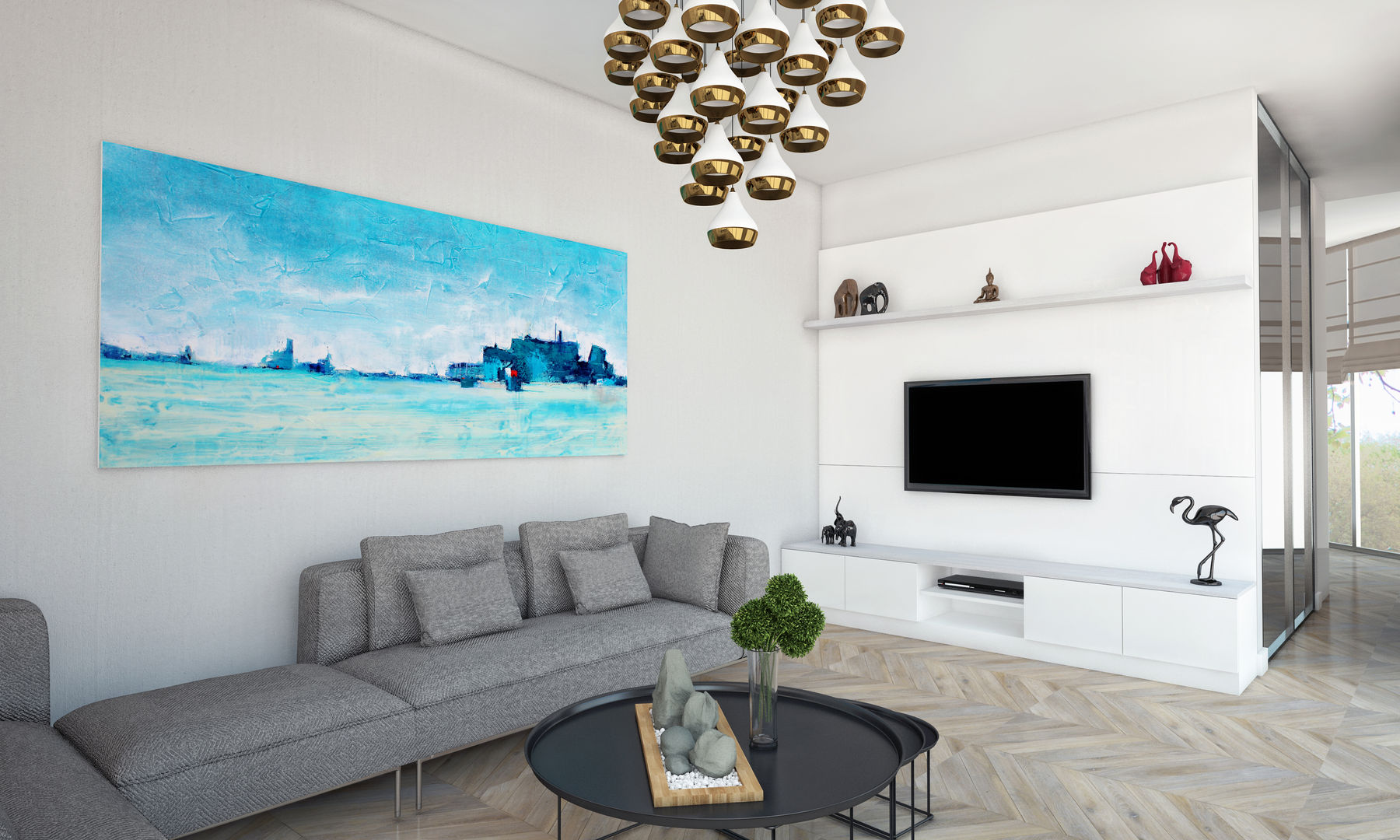 AA EVİ, Voltaj Tasarım Voltaj Tasarım Minimalist living room