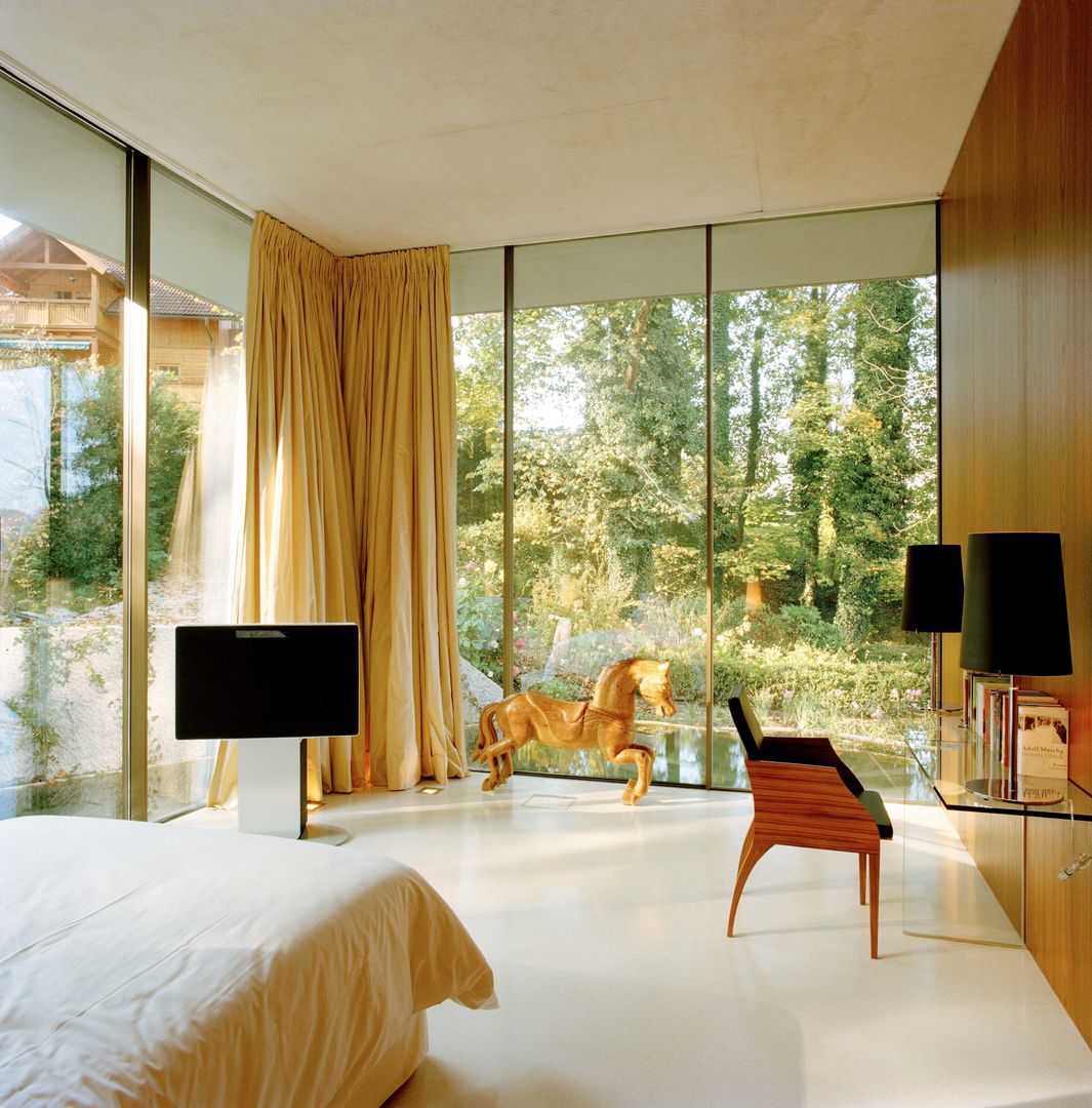 Privat Haus St. Gilgen, Austria, SilvestrinDesign SilvestrinDesign غرفة نوم