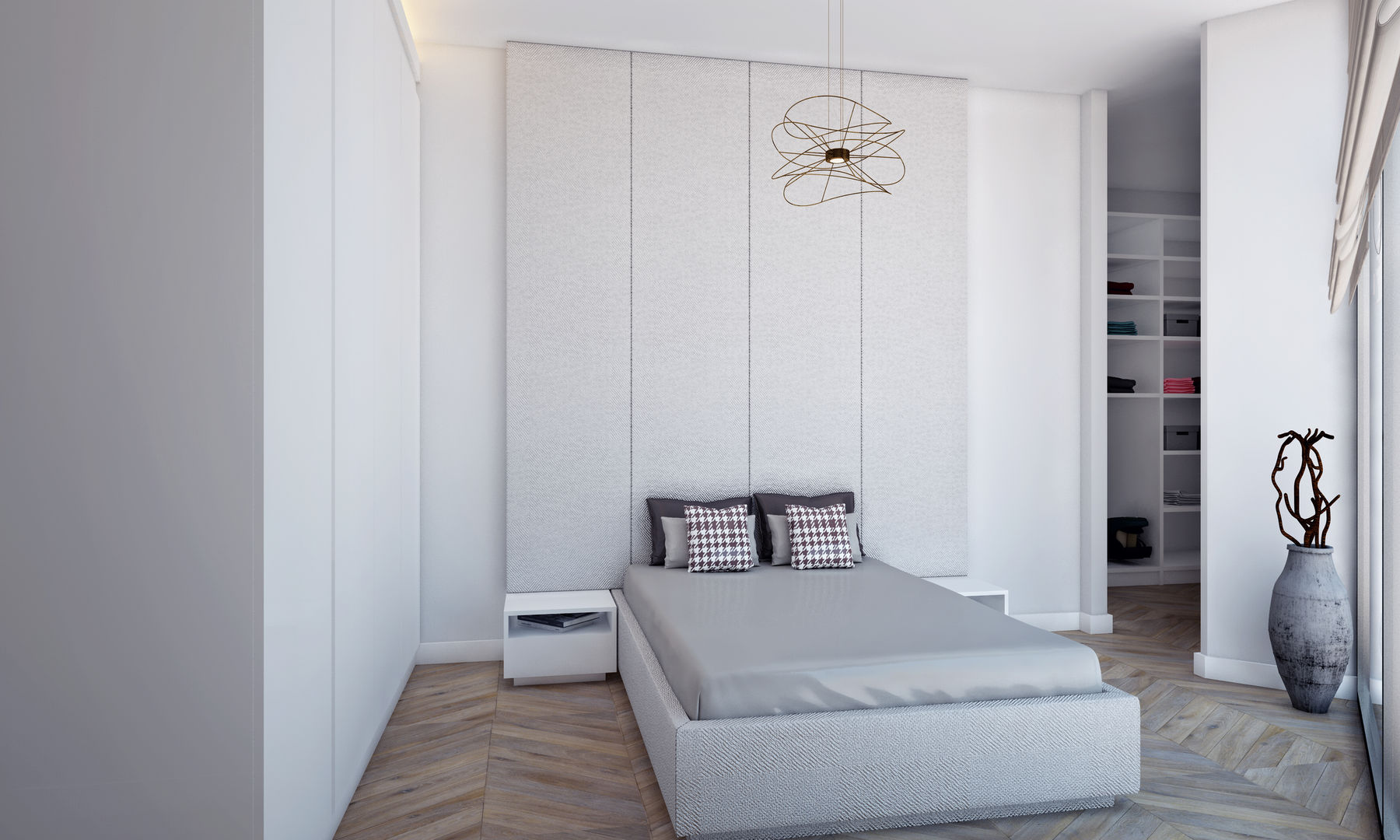 AA EVİ, Voltaj Tasarım Voltaj Tasarım Minimalistische Schlafzimmer