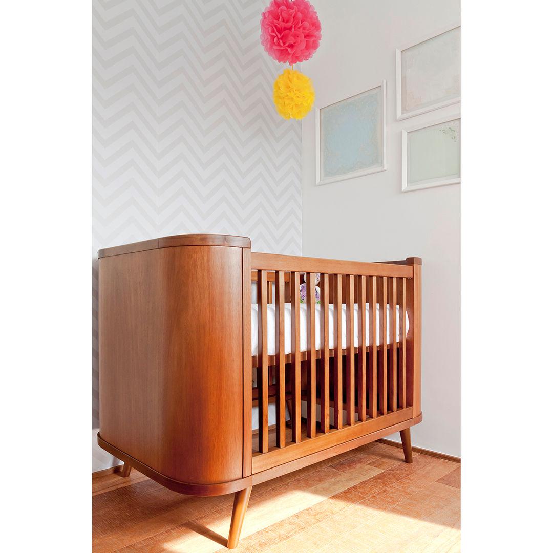 Quarto Tom e Lis, Ameise Design Ameise Design Modern nursery/kids room Beds & cribs