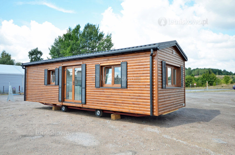 Domki Mobilne 10x3,5m - Realizacje, Letniskowo.pl Garkowski, Solka, Spółka Komandytowa Letniskowo.pl Garkowski, Solka, Spółka Komandytowa Classic style houses Wood Wood effect