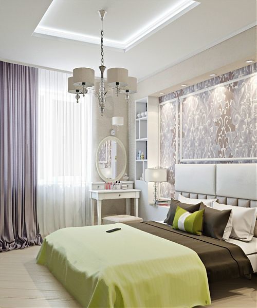 Дизайн проект квартиры в Коломягах, MoRo MoRo Спальня в классическом стиле