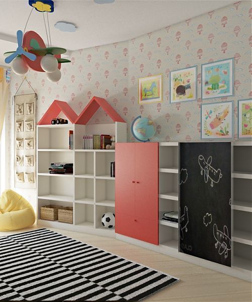 Дизайн проект квартиры в Коломягах, MoRo MoRo Nursery/kid’s room