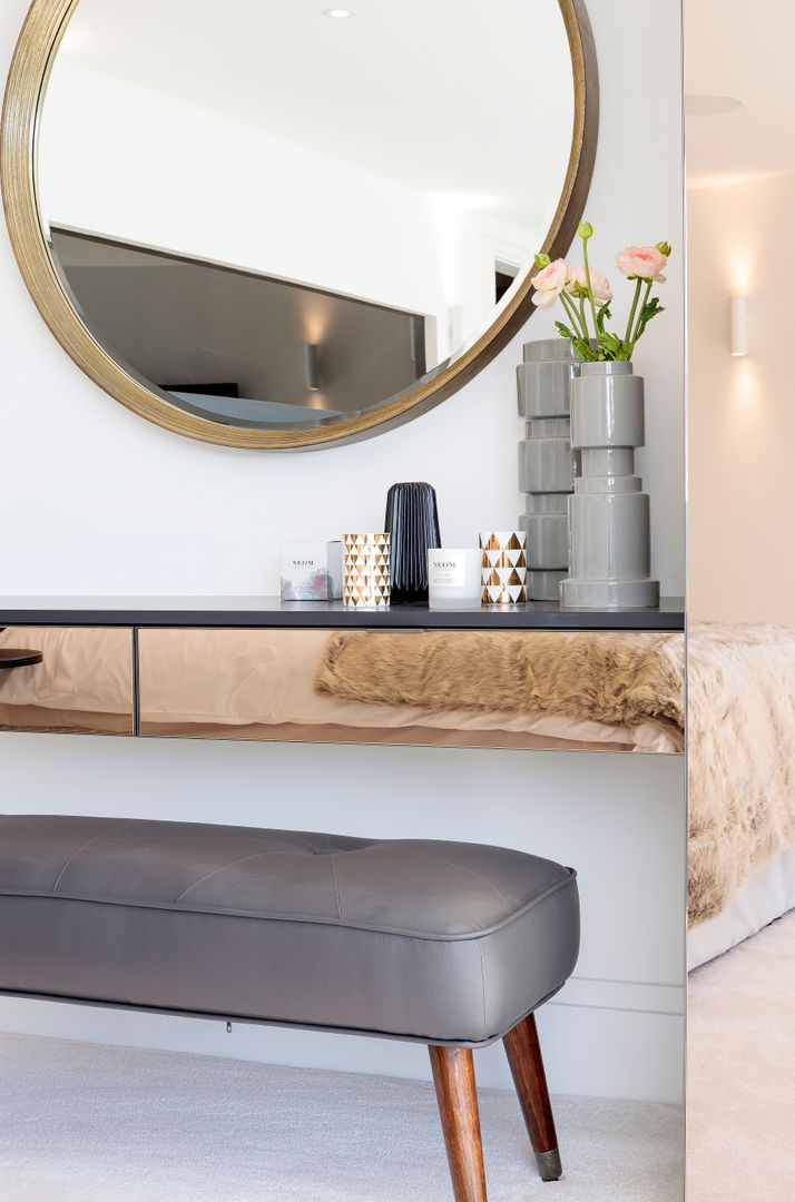 Dressing table homify 모던스타일 침실 화장대