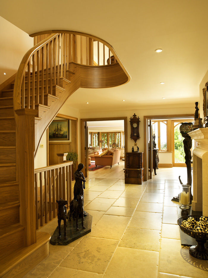 La Belle Vue, CCD Architects CCD Architects Classic style corridor, hallway and stairs