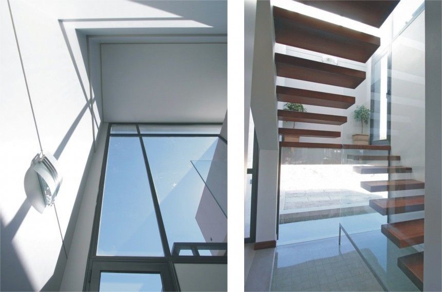 Proyecto D1, CLEMENT-RICO I Arquitectos CLEMENT-RICO I Arquitectos Moderne gangen, hallen & trappenhuizen