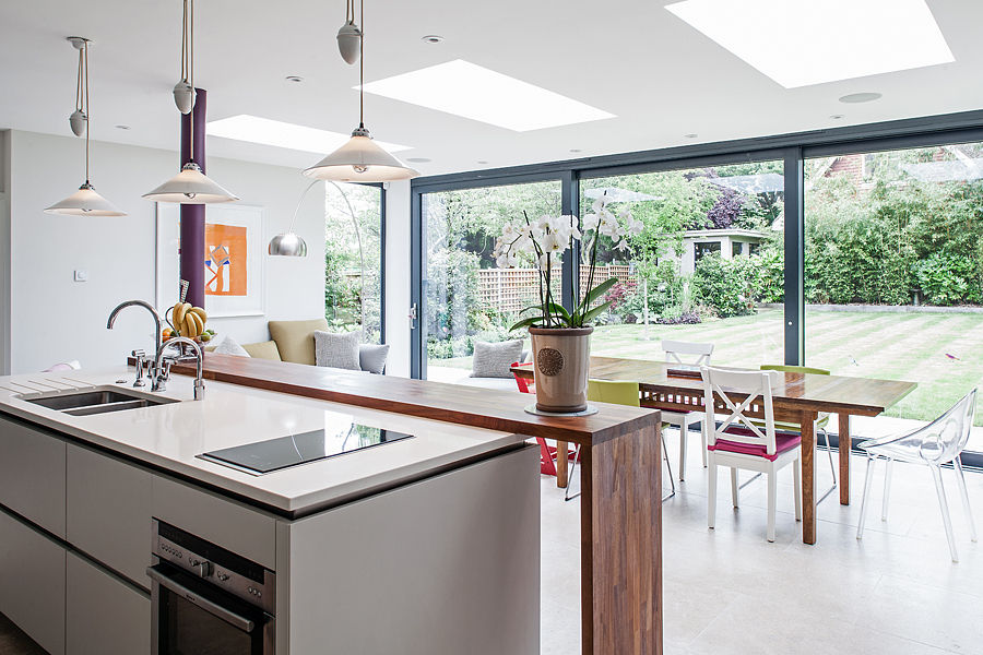 Rear Extension Nic Antony Architects Ltd Modern kitchen