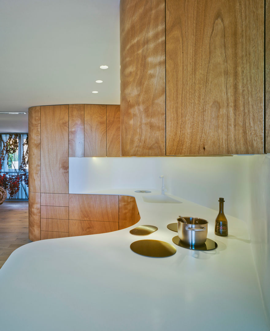 Casa Weston, WOHA arquitectura WOHA arquitectura Kitchen Bench tops