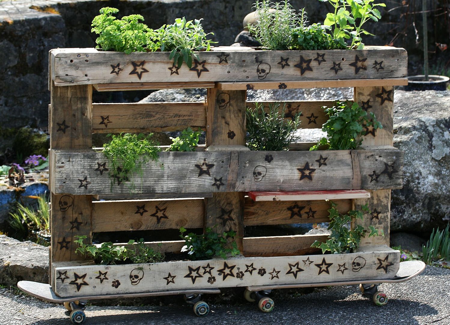 Hängende Gärten, brandschatz.ch brandschatz.ch Eclectic style garden Furniture