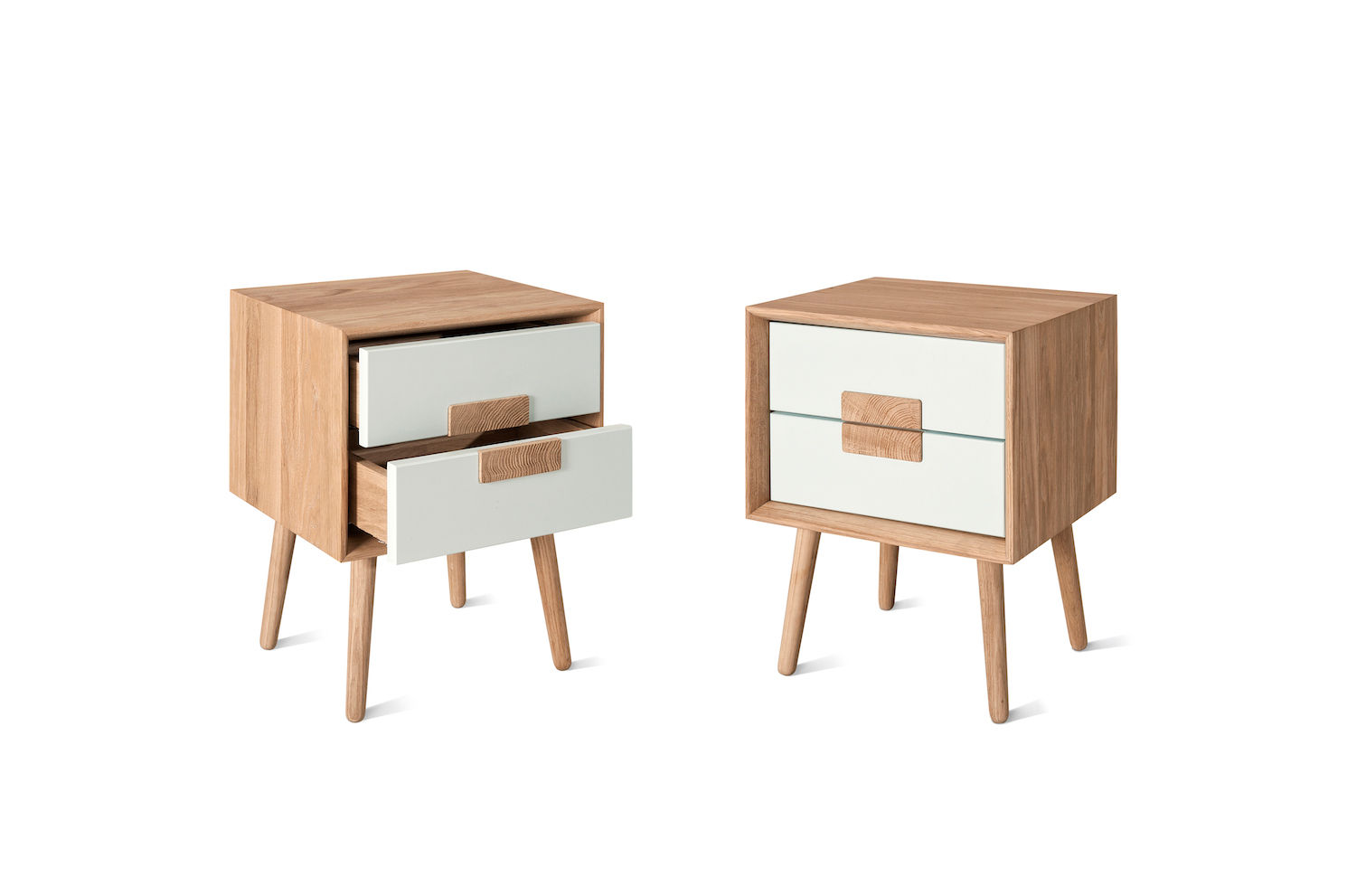 EILERT Kollektion, WHITEAOAK GROUP AG WHITEAOAK GROUP AG Scandinavian style bedroom Bedside tables