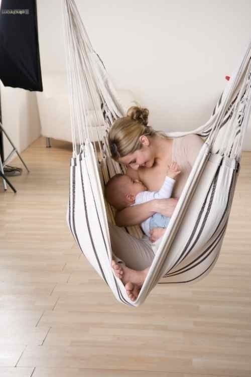 Brasil Cappuccino Hanging Chair Hammock Time Mediterranean style balcony, porch & terrace Furniture