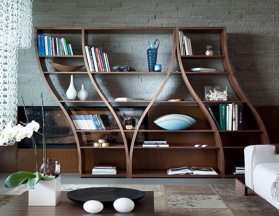 TONON - Modell SILHOUETTE, Stefan Heiliger Design Stefan Heiliger Design Modern living room Shelves