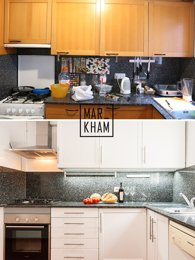 Home Staging Antes / Después: Cocina Markham Stagers