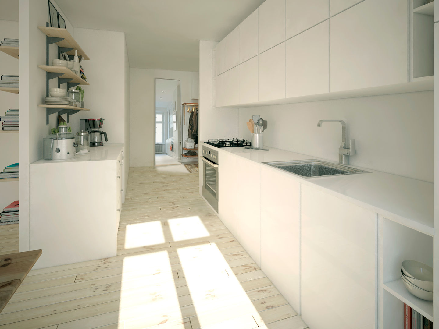 Vivienda, DECLASE DECLASE Cuisine minimaliste