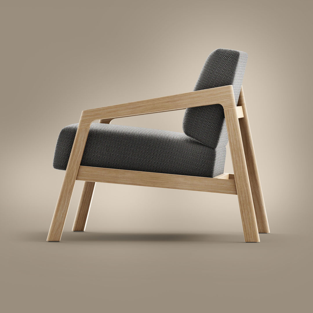 COIN armchair, Redo Design Studio Radosław Nowakowski Redo Design Studio Radosław Nowakowski Salas de estar escandinavas Sofás e divãs