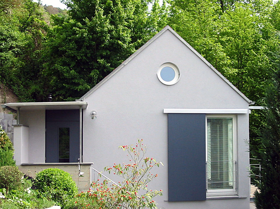 Wohnhaus für 1 Person in Unterjesingen, Matthias Bruder, Architekt Matthias Bruder, Architekt Moderne huizen