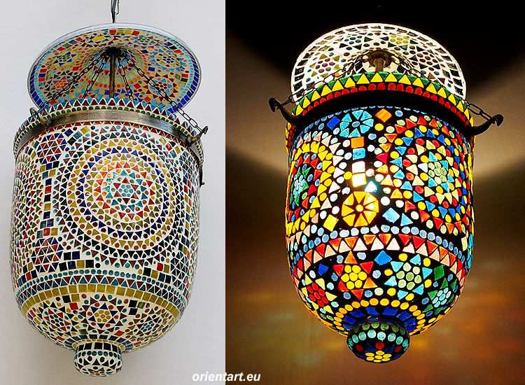 Orientalische Möbel, Kabul Gallery Kabul Gallery Colonial style living room Glass Lighting