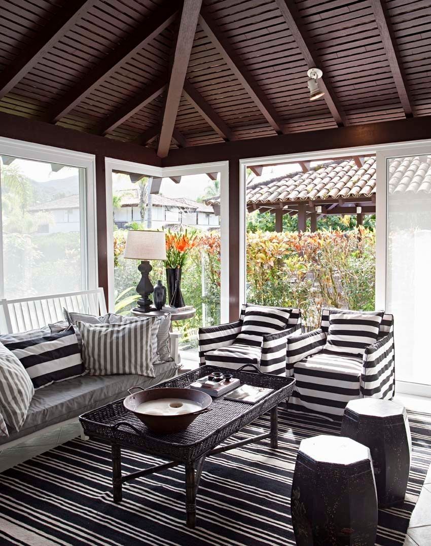 homify Tropical style balcony, porch & terrace